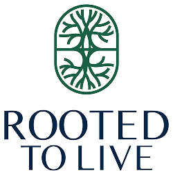 Rooted to live logo